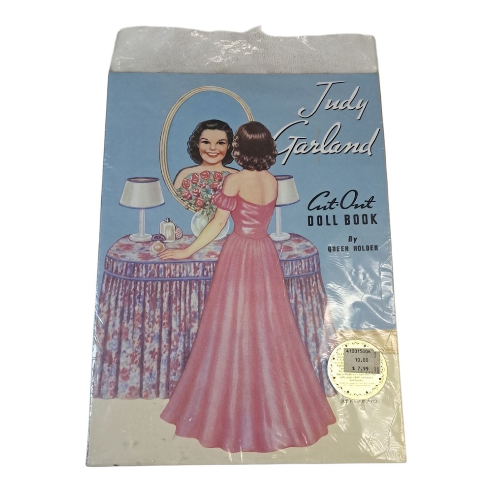 VTG 1985 Judy Garland‎ Cut Out Paper Dolls Book By Queen Holden NEW!